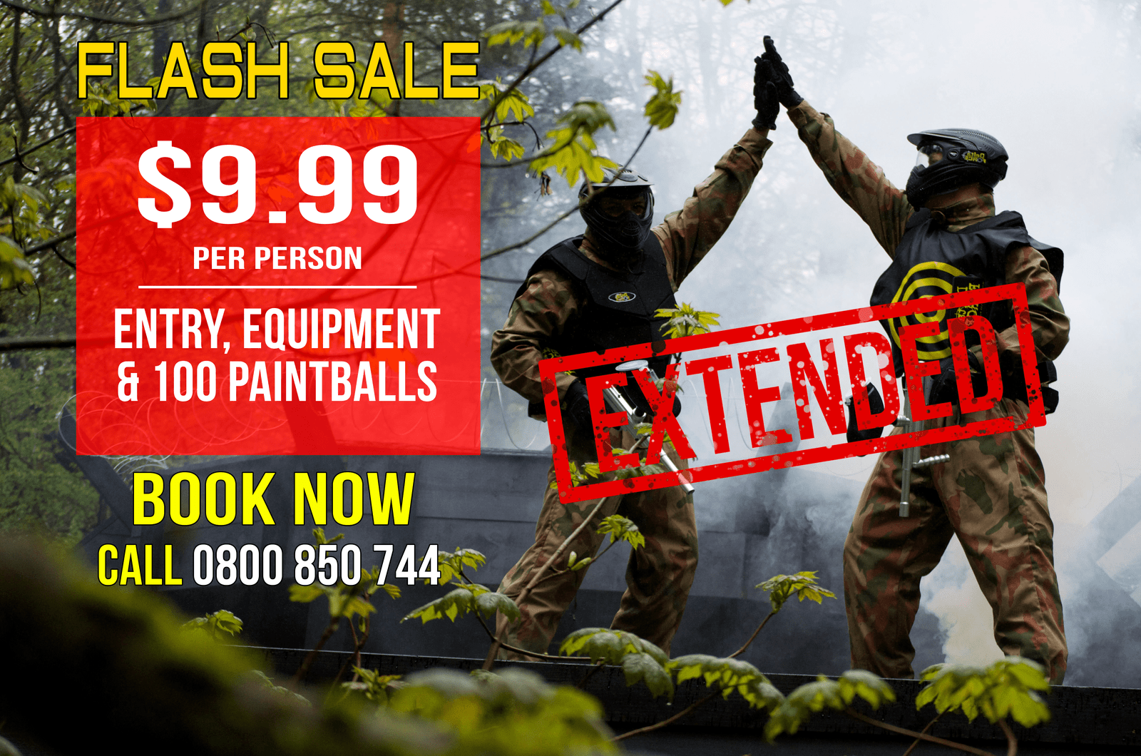 Flash Sale Extended